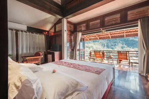 The Sanctuary Pakbeng Lodge Chambres Photos