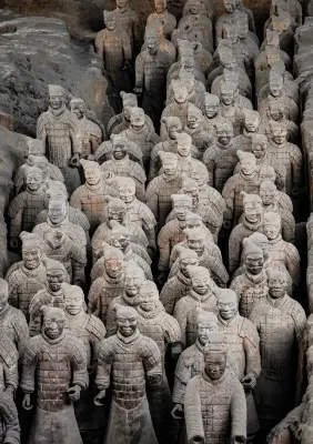 Xi'an · Terracotta Army · Terrace.Courtyard No. 9 Yard (Mausoleum of the First Qin Emperor Museum) Circondario Photos