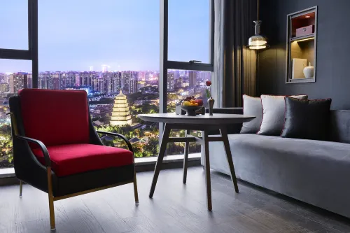 Mehood Elegant Hotel of Xi'an Big Wild Goose Pagoda Rooms Photos