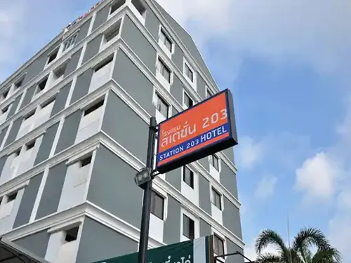 Station 203 Hotel Extérieur Photos