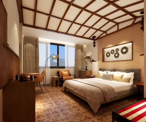 PFKBoutiqueHotel (Xianju Yangmei Huashang Tiancheng Wuyue Plaza) Rooms Photos