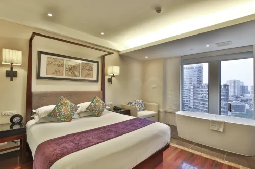 Shanghai Wujiaochang Baiyang SSAW Boutique Hotel Camere Photos