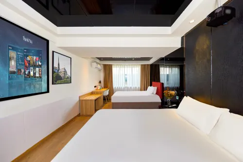 Yilong Ruiyun Hotel (Nanjing Xinjiekou Deji Plaza) Phòng Photos