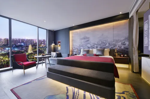 Mehood Elegant Hotel of Xi'an Big Wild Goose Pagoda Rooms Photos