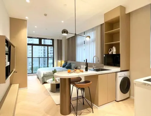 Mike Apartment (Changshou Road Subway Station) Chambres Photos
