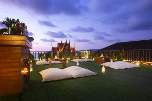 Chanalai Garden Resort, Kata Beach Restauranger Photos