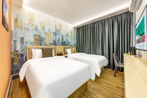 ICON LAB Grammy Hui Hotel Zhuhai Jinwan Airport Phòng Photos