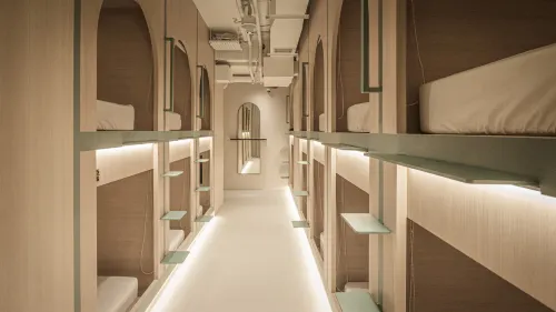 Jyu Capsule Hotel الغرف Photos