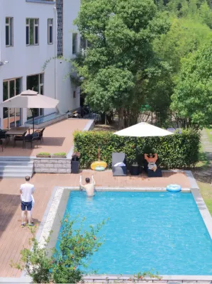 Qiyun·Anji Chashan Yelu Hot Spring Homestay 휴식 & 레저 Photos