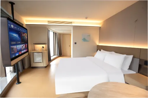 Huacheng Four Seasons Beauty Residence (Beijing Road Tianzi Wharf Store) Номера Photos