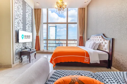 Grandview Golden Palace Waifiden Apartment (Zhengjia Plaza, Tiyu Xilu Station) Camere Photos