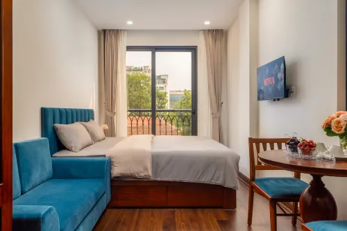 Evelyn Phong cách Đông Dương thanh lịch tại trung tâm Hà Nội Phòng Photos
