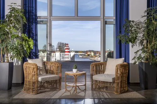 Precise Resort Hafendorf Rheinsberg Öffentliche Flächen Photos