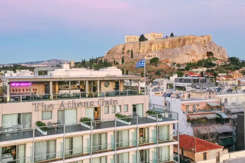 The Athens Gate Hotel Extérieur Photos