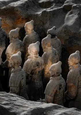 Xi'an · Terracotta Army · Terrace.Courtyard No. 9 Yard (Mausoleum of the First Qin Emperor Museum) Circondario Photos