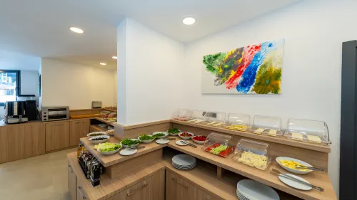 Skykhan Otel Ruokailu Photos