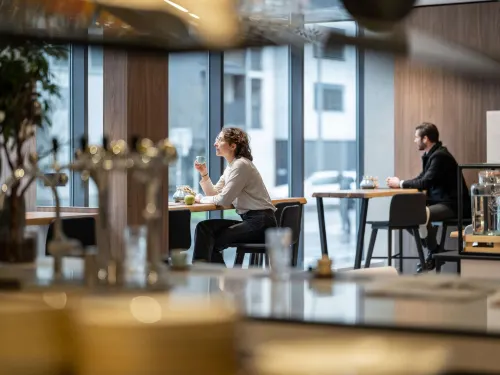 Novotel Suites Wien City Donau تناول الطعام Photos