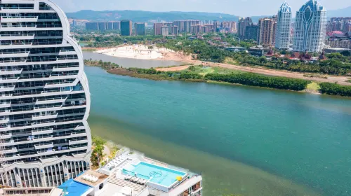 Xishuangbanna Jinghong Lijiang Island Riverview Hotel (Gaozhuang Star Night Market) Exterior Photos