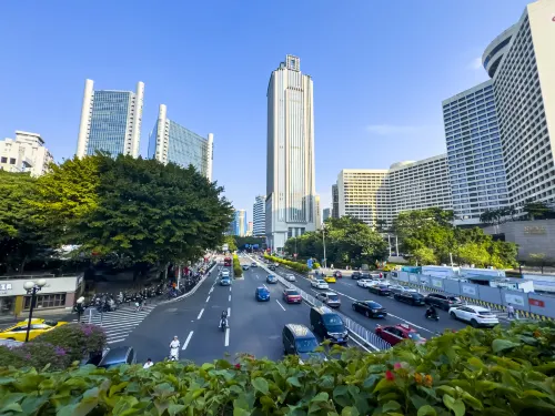 Guangzhou Zhicheng Lingyou International Apartment من الخارج Photos