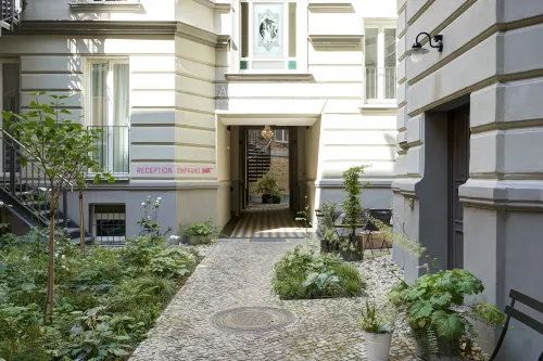 Gorki Apartments Berlin Öffentliche Flächen Photos