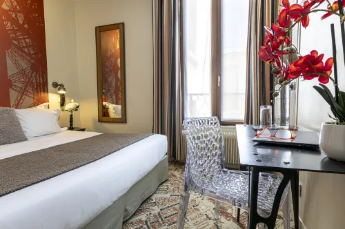 Hotel Alpha Paris Eiffel by Patrick Hayat Chambres Photos