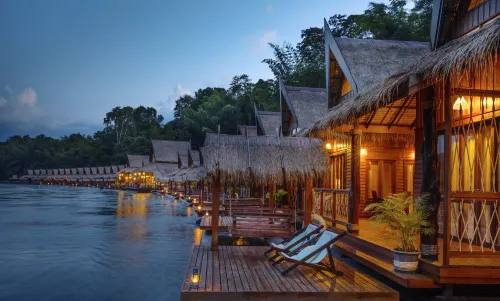 The Float House River Kwai Außen Photos