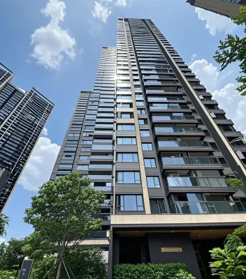 Yi Zhi. High Floor City View Huge-Screen Apartment(Shenzhen North Railway Station, Wanke Yue City) Eksterior Photos