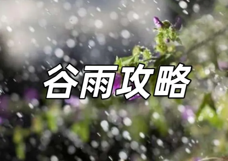 【谷雨2025】谷雨代表夏天來了？「日期、由來、諺語、習俗、禁忌」懶人包