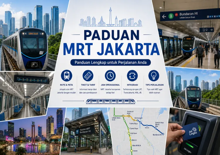Panduan MRT Jakarta 2026: Rute, Harga Tiket, Cara Naik & Tips Lengkap