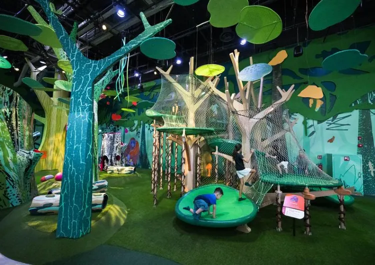 Singapore’s Largest Indoor Nature-Inspired Playscape: Curiosity Cove At Mandai Wildlife Reserve!