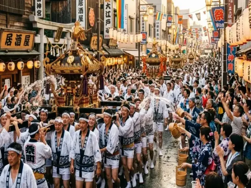 2026】深川八幡祭りの日程・見どころ｜水かけ祭り・神輿連合渡御を解説