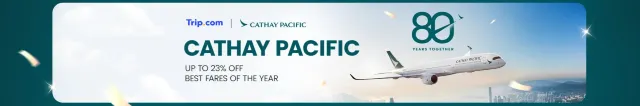 Trip.com Promo Code Singapore: Cathay Pacific