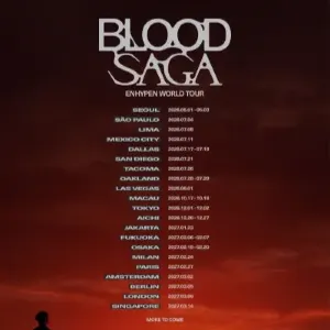 2026-2027 엔하이픈 월드투어｜티켓 가격·예매·BLOOD SAGA 일정·좌석 총정리