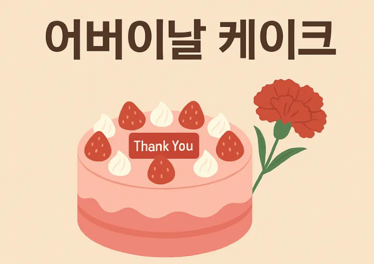 어버이날 케이크 아직 못산 사람 컴온! 당일케이크+프랜차이즈 정보간다!