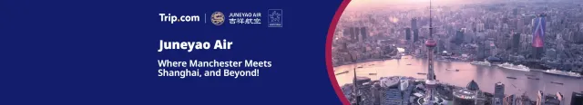 Fly from Manchester to China & Asia with Juneyao Air