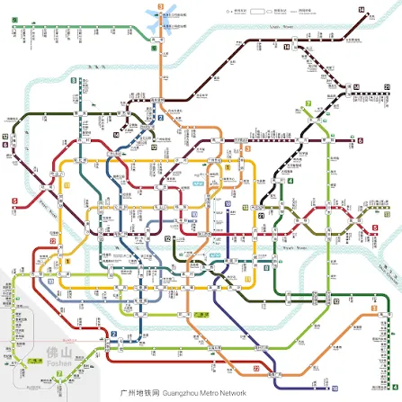 Guangzhou Metro Map