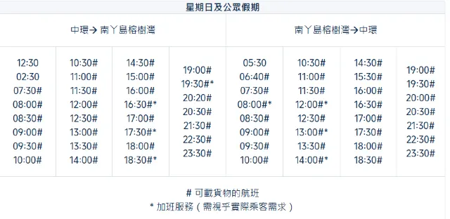 中環——榕樹灣