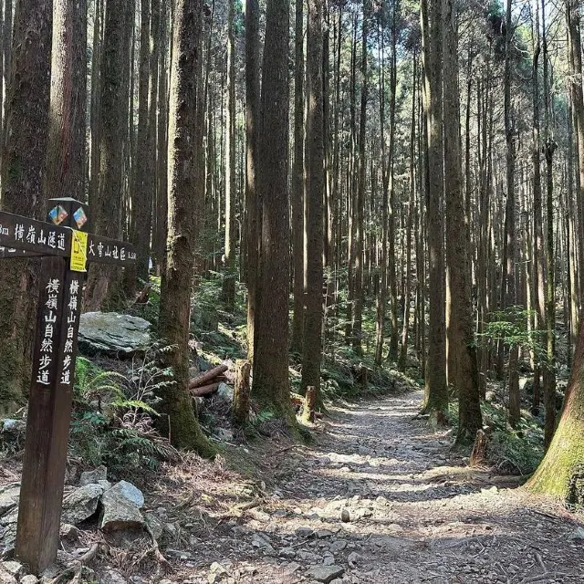 大坑・橫嶺山步道（北屯區、新社區交界）