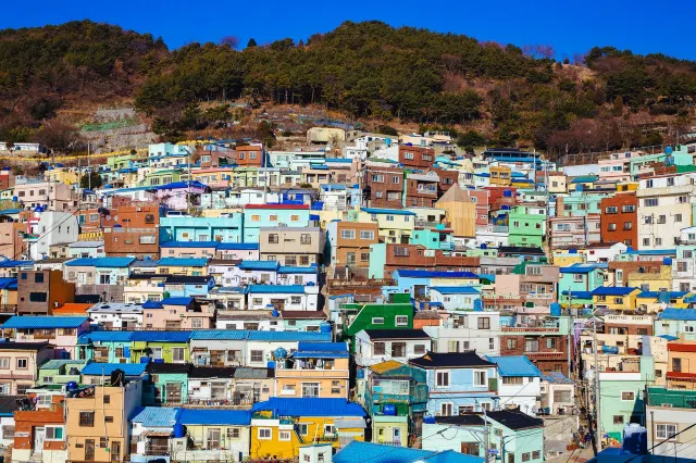 釜山地圖App推薦景點：甘川文化村