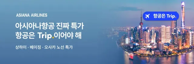 아시아나 특가 항공권