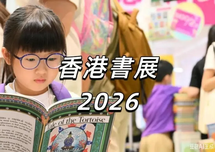 【香港書展2026】7/15-21開展!首設東盟文學節&互動寵物園&一票暢玩三大展!時間、門票、免費優惠+餐廳酒店全攻略!
