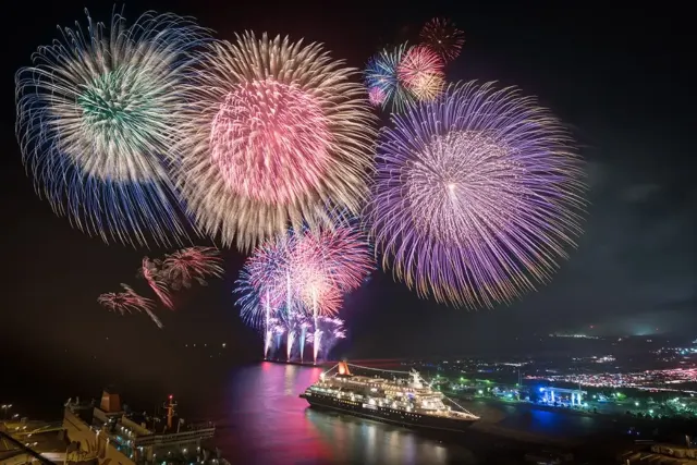 大洗海上花火大會