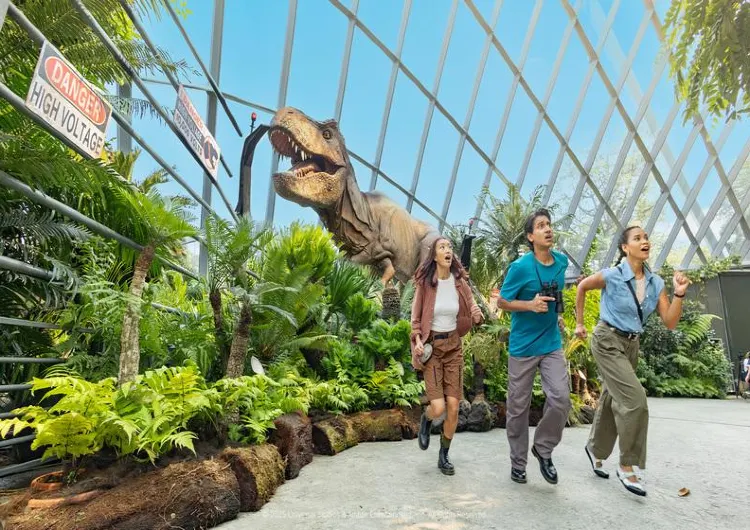 【Singapore Attraction】Jurassic World: The Experience at Singapore Gardens by the Bay