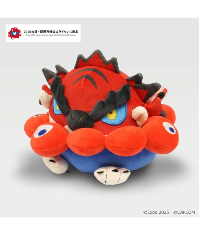 大阪関西万博 モンスターハンター ぬいぐるみ フィギュア ミャクミャクコラボ ミャクミャク＆モンハンコラボ】ミャクミャク