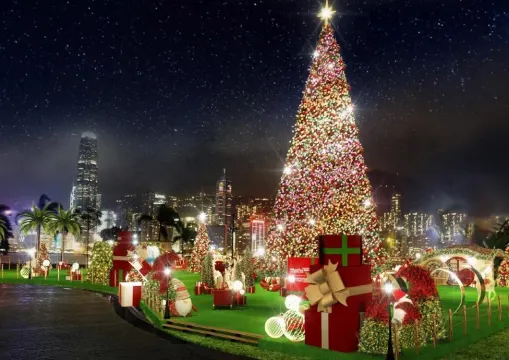 【香港繽紛冬日巡禮2025】中環冬日小鎮登場！巨型聖誕樹＋聖誕市集＋光影匯＋跨年倒數，一文睇清精彩活動