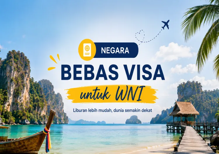 Negara Bebas Visa untuk WNI 2026: Daftar Lengkap dan Syarat Terbaru