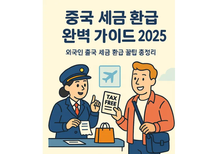 중국 세금 환급 완벽 가이드 2025