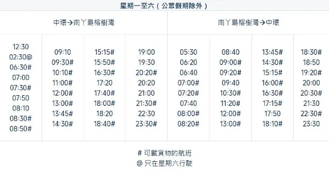 中環——榕樹灣