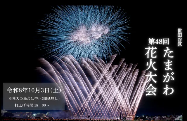 世田谷區多摩川花火大會