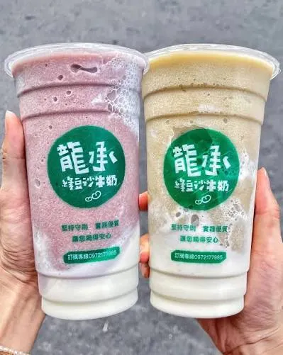 龍承綠豆沙牛奶 招牌飲品